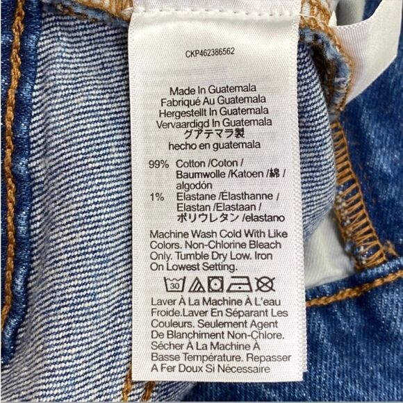 Madewell The Perfect Vintage Straight Jean Blue 32 - Picture 10 of 13